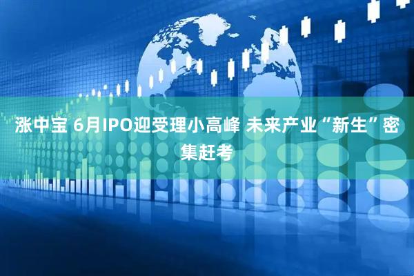 涨中宝 6月IPO迎受理小高峰 未来产业“新生”密集赶考